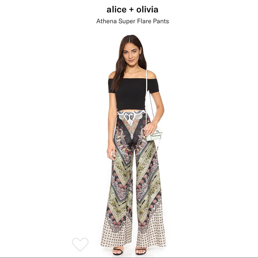 Alice & Olivia flare pants